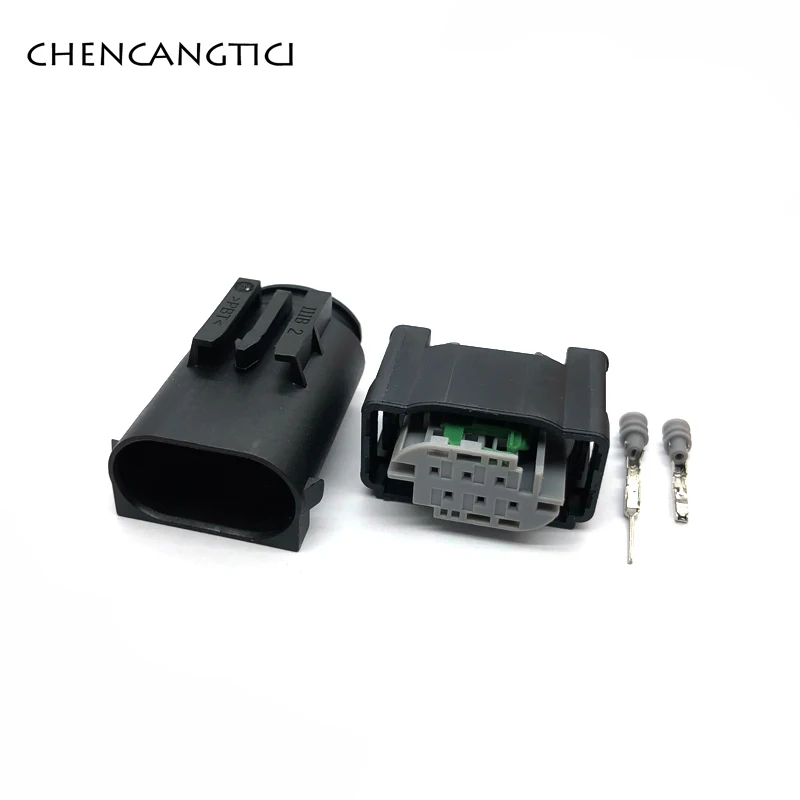 

1 Set 6 Pin 0.6 MM Car Accelerator Pedal Connector Plug 1-967616-1 7M0973119 For BENZ BMW Throttle Valve Sensor 1-967587-3