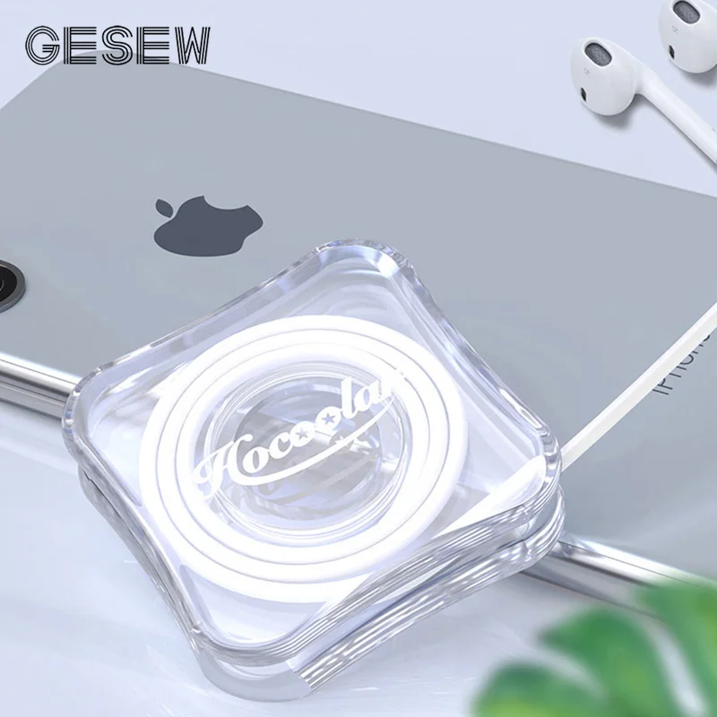 

GESEW Fine Magic Stikckers Transparent Reusable Seamless Kitchen Double-Sided Strong Adhesive Sticers Pad Bathroom Accessories