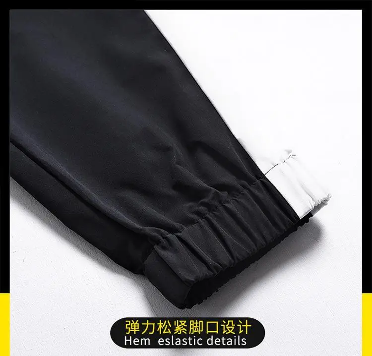 Large Plus Size 5XL 6XL 7XL Mens Cargo Pants Female Splice Drawstring Boys Loose Man Harem Pants Slacks Large Cropped Trousers 6
