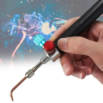 

Mini Gas Welding Torch Soldering Kit Oxygen Acetylene Gun Metal Stainless Steel Welding Soldering Tool Kit