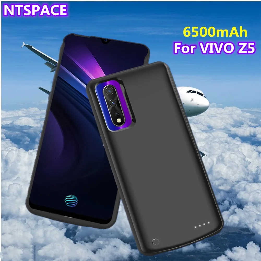 6500 мА/ч внешняя Мощность банк ЧЕХОЛ ДЛЯ VIVO Z5 Портативный Батарея Зарядное