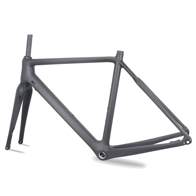 shppingi Cycle cross Disc brakeset велосипедная Рама 700x42c. DI2 дисковый тормоз карбоновая рама CX черная матовая отделка, 50/52/54/56/58