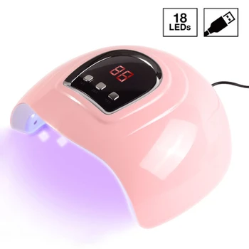 

36W UV Lamp LED Nail Lamp Nail Dryer For All Gels Polish Sun Light Infrared Sensing Timer Smart For Manicure Pedicure Equipment