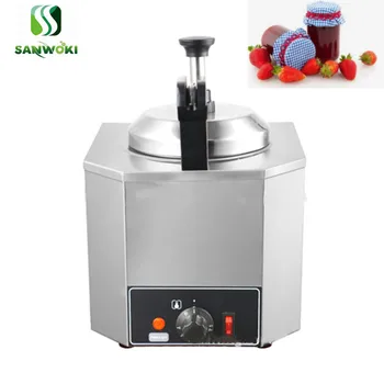 

Electric 3L sauce heater machine Sauce Insulation Machine press sauce spreading machine chocolate melting machine Sauce warmer