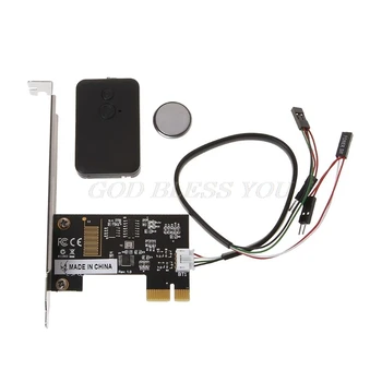 

PCI-E Desktop PC Remote Controller 20m Wireless Restart Switch Turn On Off Drop Shipping