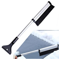 Carro de inverno pára brisa gelo raspador de neve de vidro escova extensível removedor de neve ferramenta limpeza vassoura lavagem acessórios