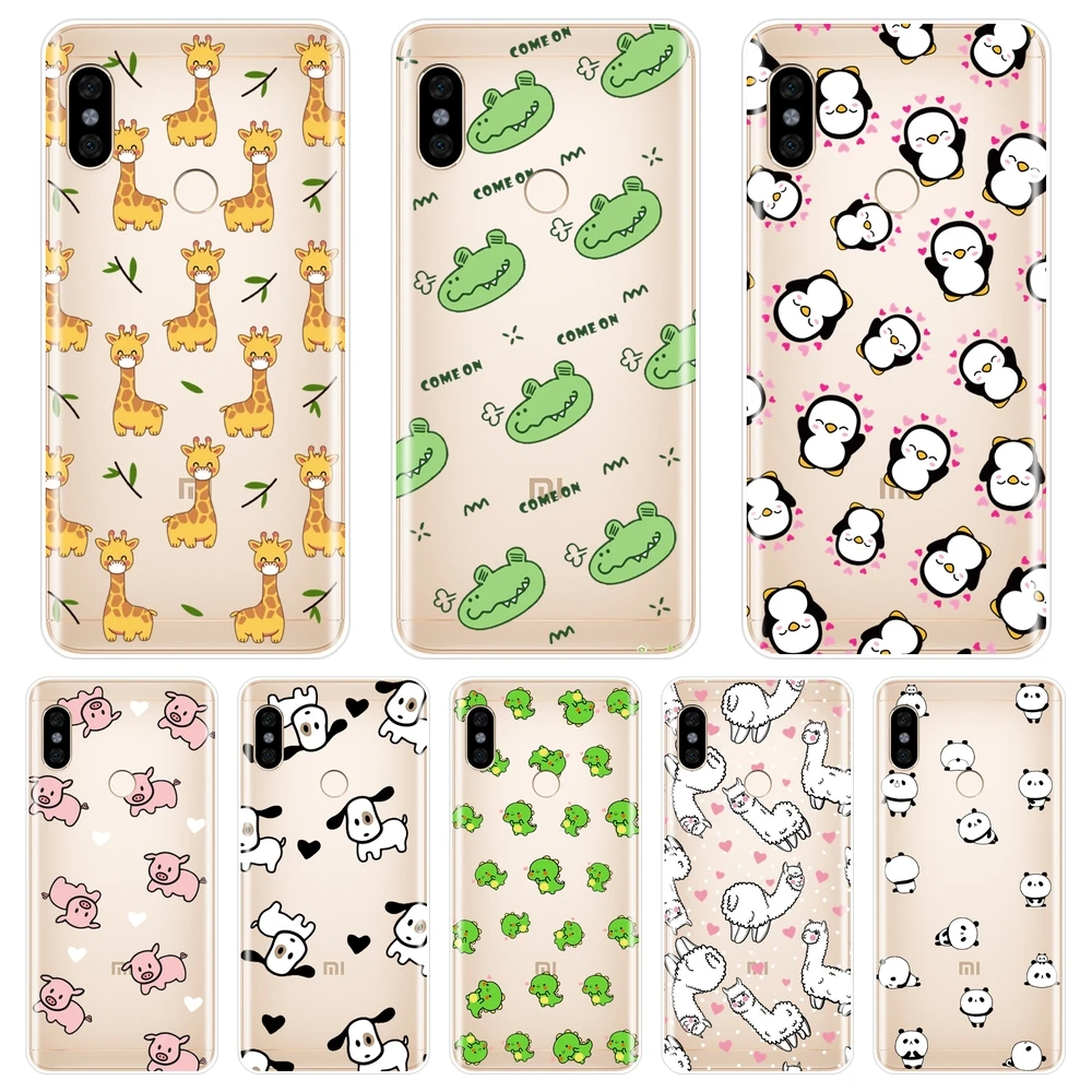 

Back Cover For Pocophone F1 Xiaomi Redmi Note 4 4X 5 5A 6 Pro Prime Redmi S2 4 4A 4X 5A 6 6A 5 Plus Pig Soft Silicone Phone Case