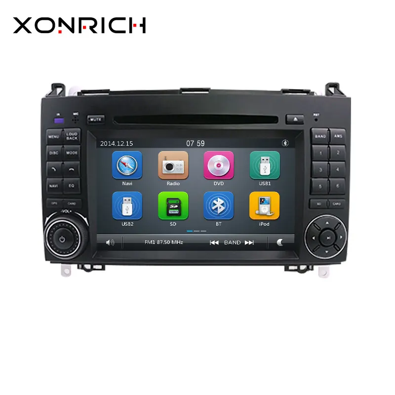 

2 Din Car DVD head unit For Mercedes Sprinter Vito W639 W906 Viano B Class W245 W169W209B200 AutoRadio Multimedia GPS Navigation