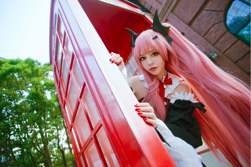 Cosplay&ware Krul Tepes 100cm Long Straight Wig Owari No Seraph Of The End Synthetic Hair Anime Cosplay Ponytail Wigs -Zentai shop online H47b63e6fbf2143948324003653c71240a.jpg