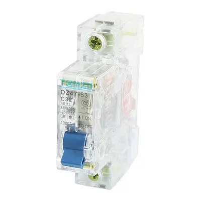 

DZ47-63 4000A Max Overload Protection Circuit Breaker 32A AC 230/400V