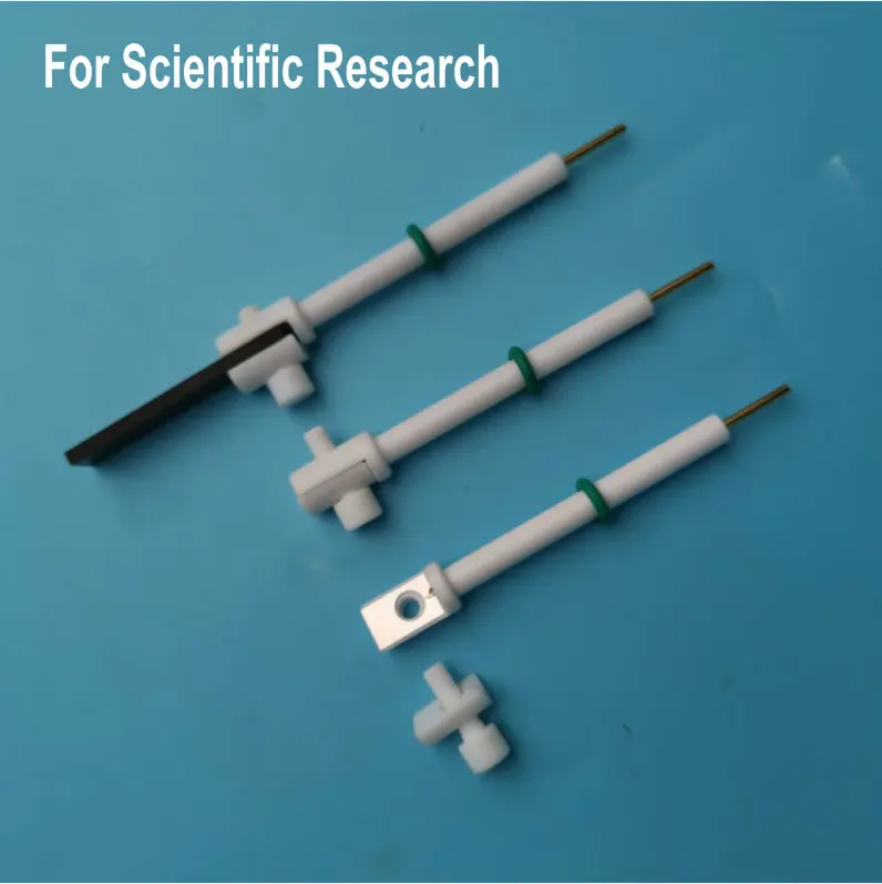 Jj110 Platinum Plate Electrode Holder Tetrafluoro Electrode Holder Working Electrode