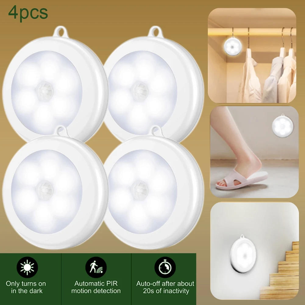 

LED Sensor Closet Night Light Lanyard Hanging Stair Lamp For Stairway Garage Cabinet TP899