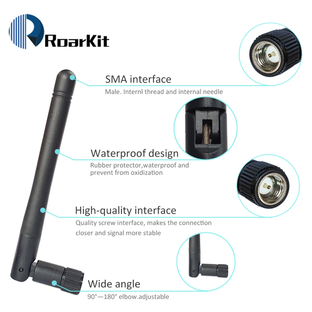 2.4GHz 3dBi WiFi 2.4g antena antenowa Router bezprzewodowy + 17cm PCI U.FL IPX do RP SMA męska kabel pigtailowy CC2531 CC2540 ESP8266 ESP32 3 2.4GHz 3dBi WiFi 2.4g antena antenowa Router bezprzewodowy + 17cm PCI U.FL IPX do RP SMA męska kabel pigtailowy CC2531 CC2540 ESP8266 ESP32 - Image 3