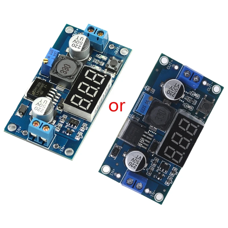 DC 4V-40V постоянного тока до 1V-37V LM2596 Регулируемый понижающий Мощность