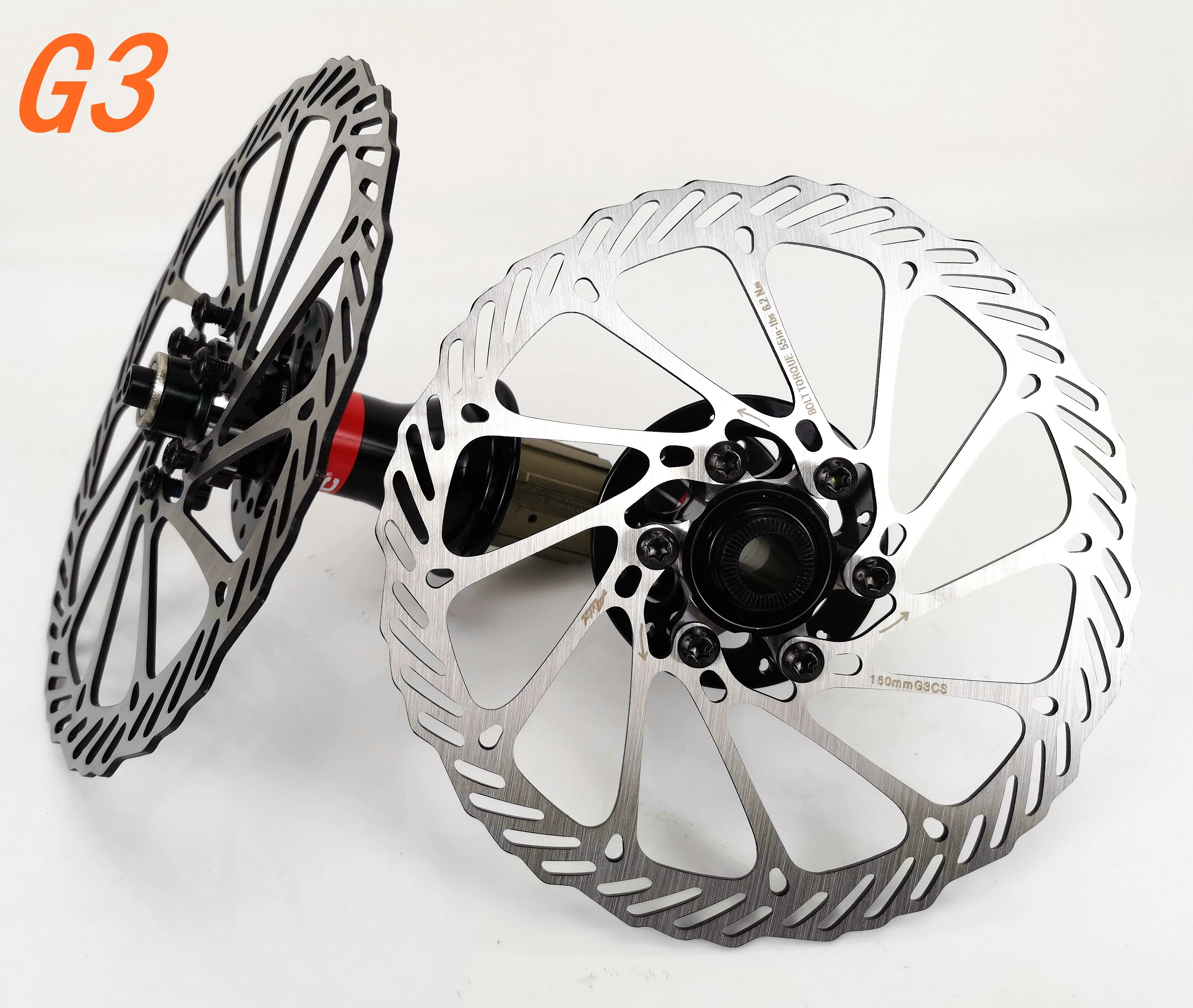 1 Piece 6 Bolts G3 Rotor 160/180mm MTB/Road Bike Brake Disc Rotors