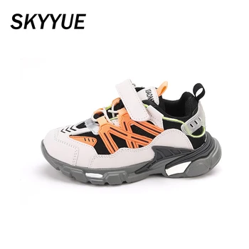 

Spring Kids Sport Sneakers Boys Brand Running Shoes Children Black Chunky Sneakers Baby Girls Mesh Casual Sneakers Trainers 2020