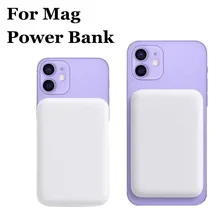 5000mAh Wireless Magnetic Power Bank 1:1 For iphone 12 12pro 13promax mag charger Mobile Phone mag powerbank External battery