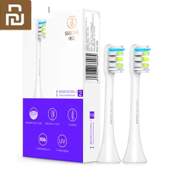 

Original Xiaomi youpin 2PCS SOOCAS Replacement Toothbrush Head for SOOCAS / SOOCARE X3 Mi Home APP Control Bluetooth Teethbrush