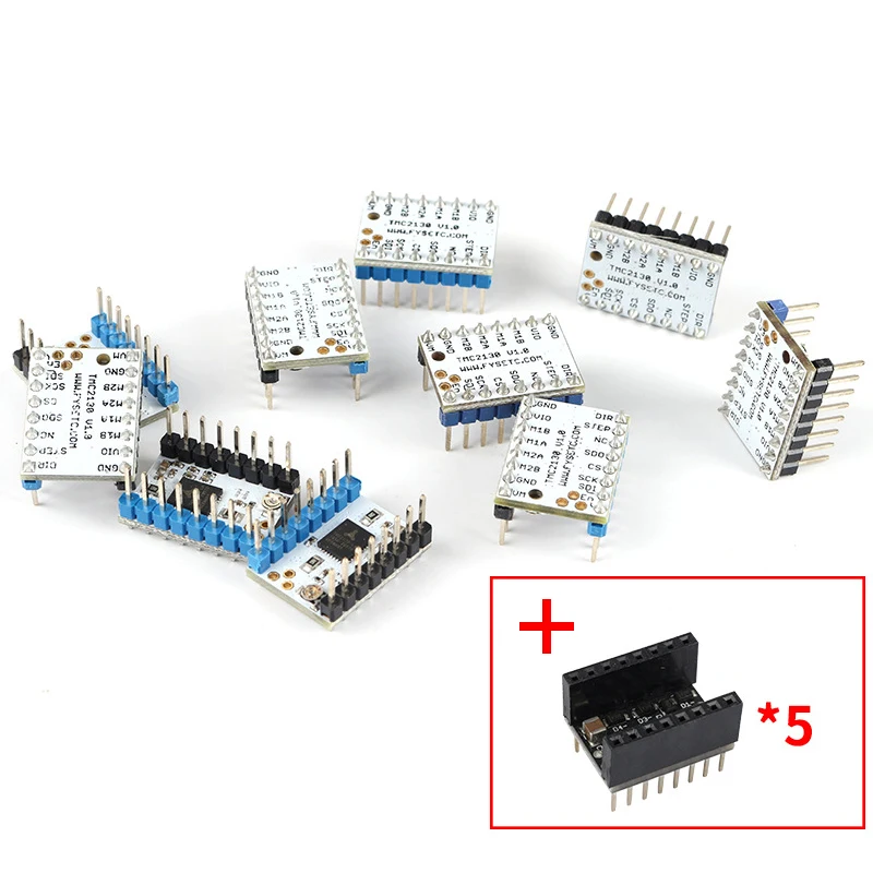 3d принтер аксессуары TMC2130 V1.0 шаговый двигатель драйвер ластик SPI с