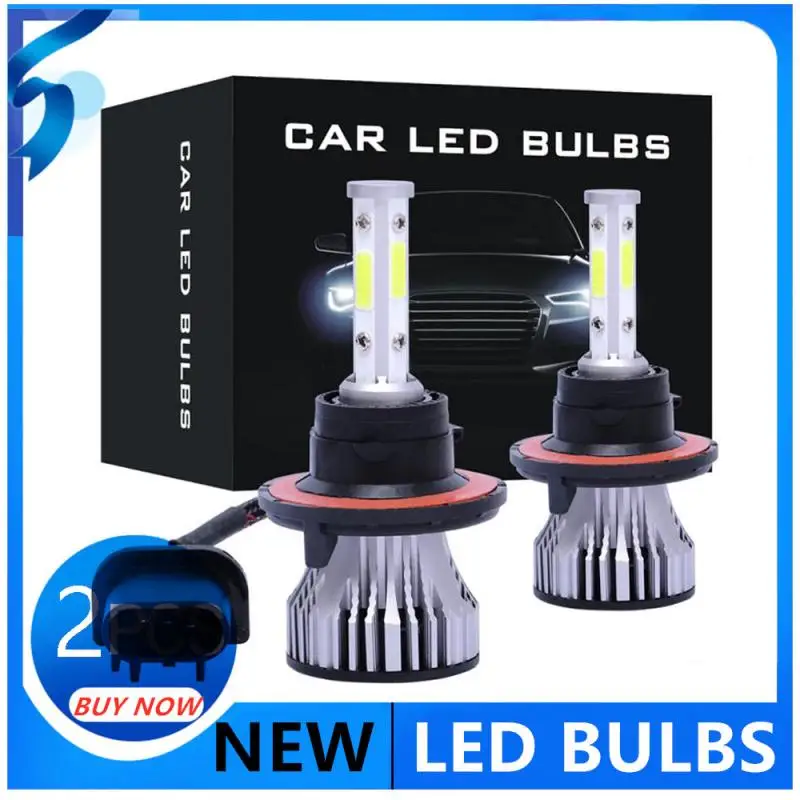 

1pair Car LED Light Headlight Driving Fog Light H7 H4 9005 9006 LED Bulbs For Night Safety Driving Work Lights Car Accessories