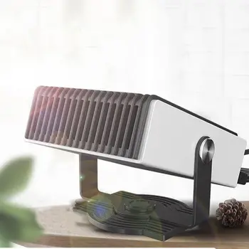 

Square Portable Car Cooling Heater Fan Vehicle 12V/24V Automobile Electronic Car Space Fast Heating Multifunction Auto
