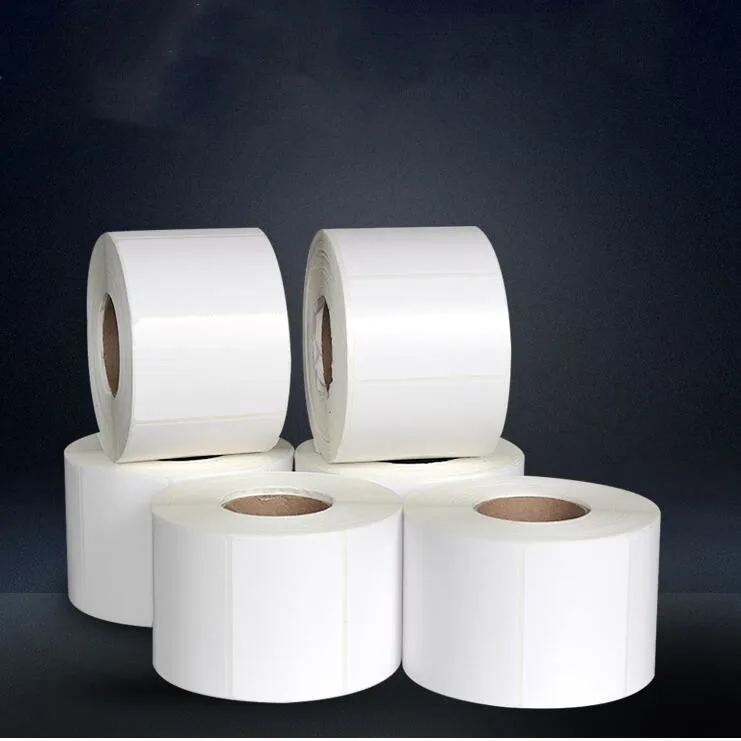 Thermal Label barcode Sticker 40mm Core 1 Roll Width Top Paper Adhesive Stickers Zebra Godex Compatible | Канцтовары для офиса и