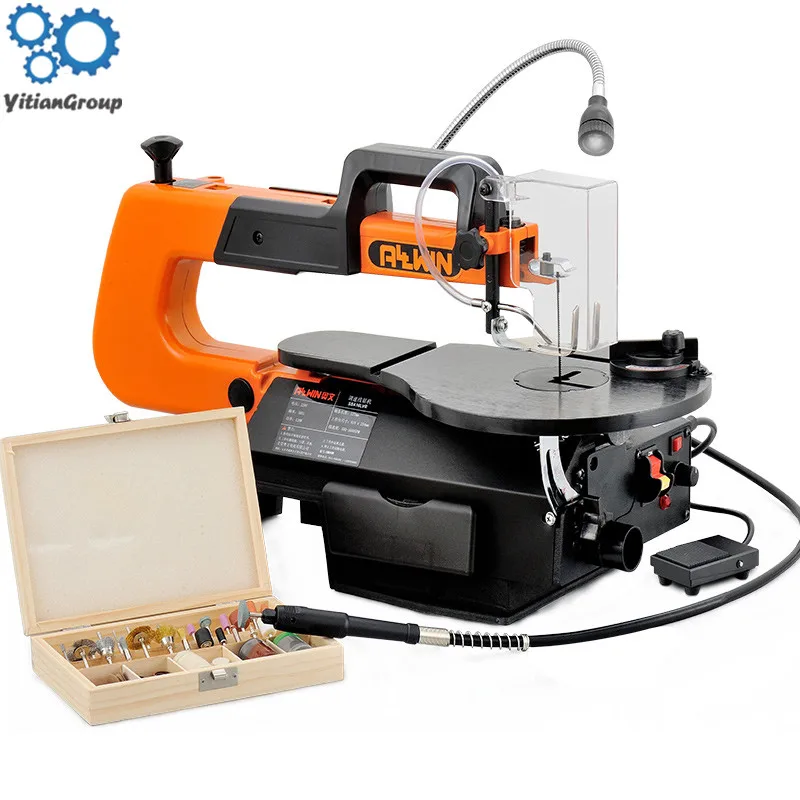 

Electric Jig Saw Woodworking Wire Sawing Machine Carving Machine Speed Adjustable Carpentry Cutting Machine Table Saw SSA16L-VR