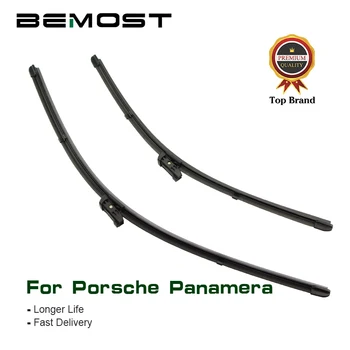 

BEMOST Car Front Wiper Blade For Porsche For Panamera 970 Fit Hook/Push Button Arm 2009 2010 2011 2012 2013 2014 2015 2016 2017