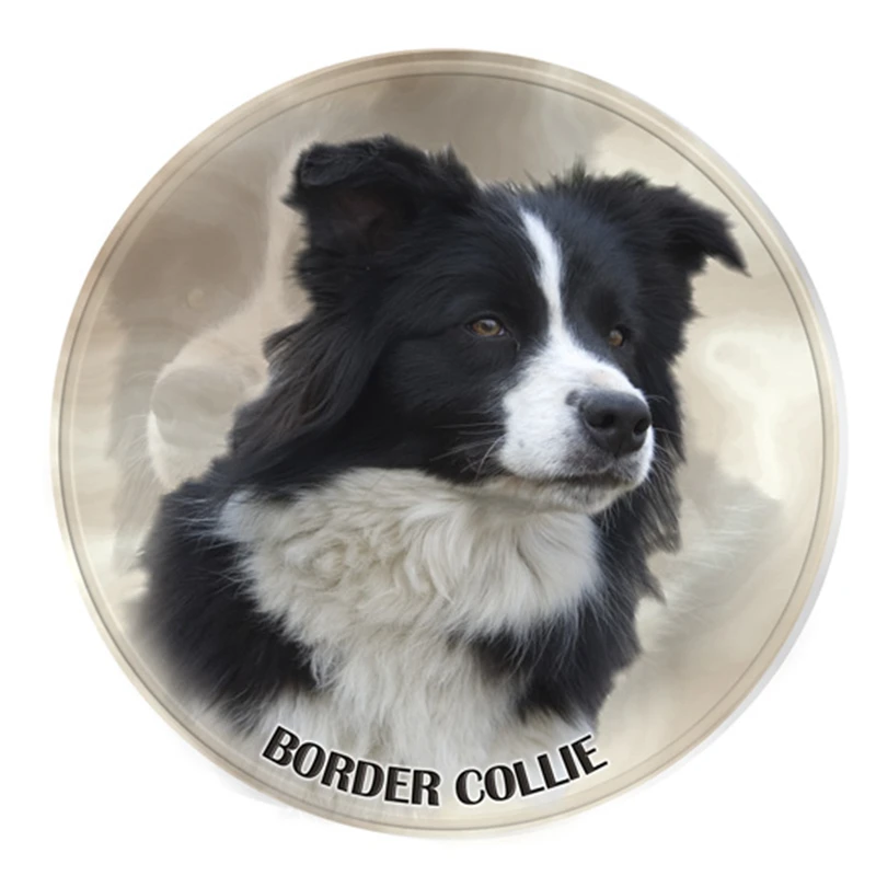 

S40402# Various Sizes PVC Decal Border Collie Dog Pet Animal Car Sticker For Bumper Rear Window Laptop Refrigerator Toilet