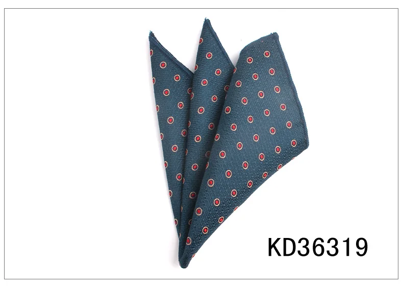 Карманный платок для костюма для мужчин и женщин Цветочное полотенце для сундуков носовые платки для джентльменов мужские костюмы платок Карманный полотенце - Цвет: KD36319