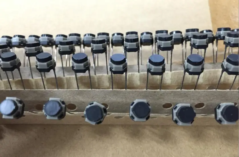 

20PCS/LOT EVQPVF05K silicone switch, 6*6*5 touch switch, 2 position press switch