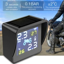 Беспроводной универсальный монитор давления в шинах мотоцикла Высокоточный двигатель TMPS система контроля давления в шинах