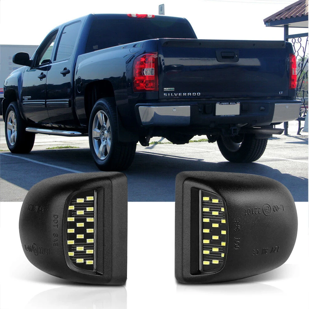 1999-2013 Chevy Silverado Лавина яркие красные/зеленые/светодиодный Подсветка регистрационного номера лампы Набор