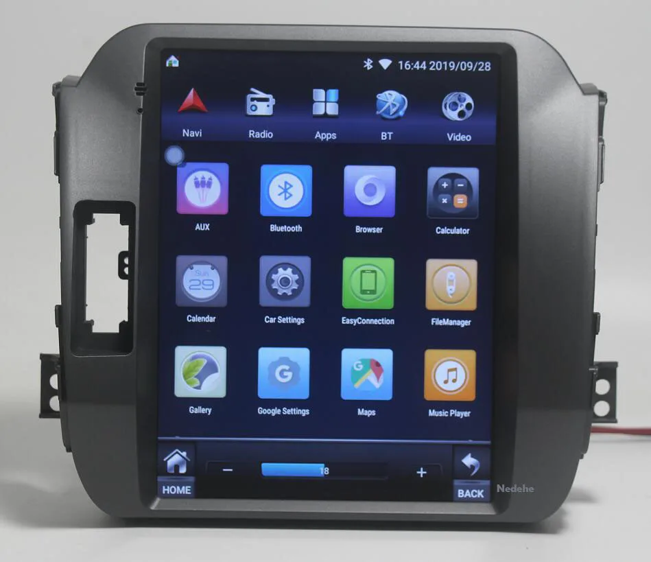 Discount Tesla style Android 7.1 Car GPS Navigation DVD Player For KIA Sportage 2010-2017 car stereo auto radio multimedia unit 1