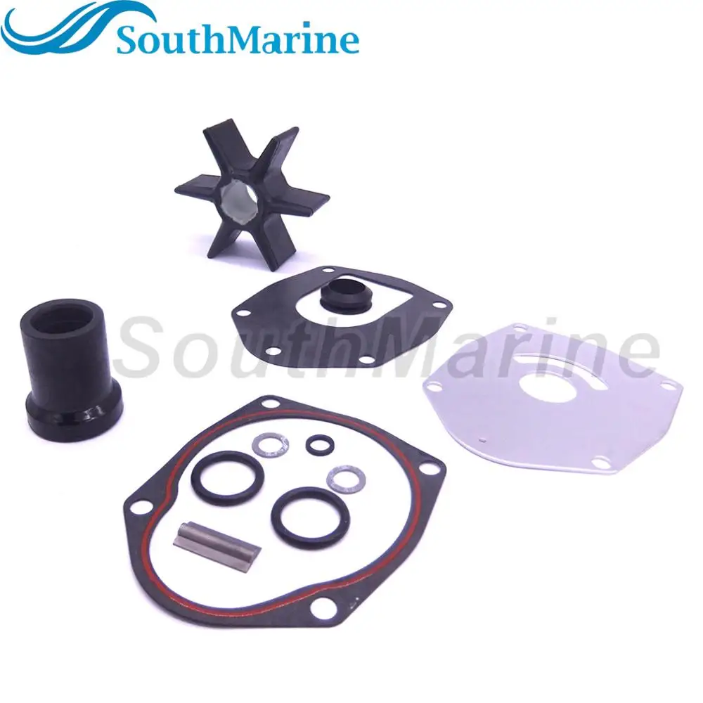 

Лодочный мотор 47-43026Q06 47-8M0100526, набор для ремонта водяного насоса без корпуса для Mercury Mariner 40-3214 л.с., подвесной двигатель, 18-