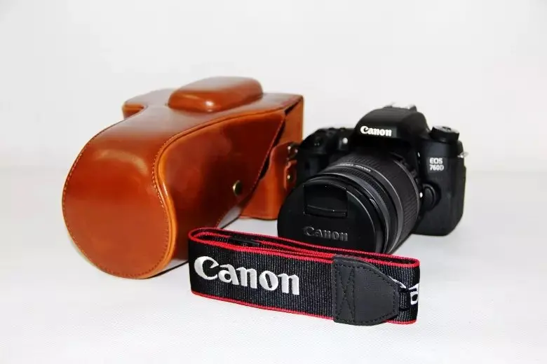 Чехол для камеры Сумка для Canon 700D T5i 650D T4i 600D T3i 750D 760D PU кожаный SLR DSLR чехол высокого качества