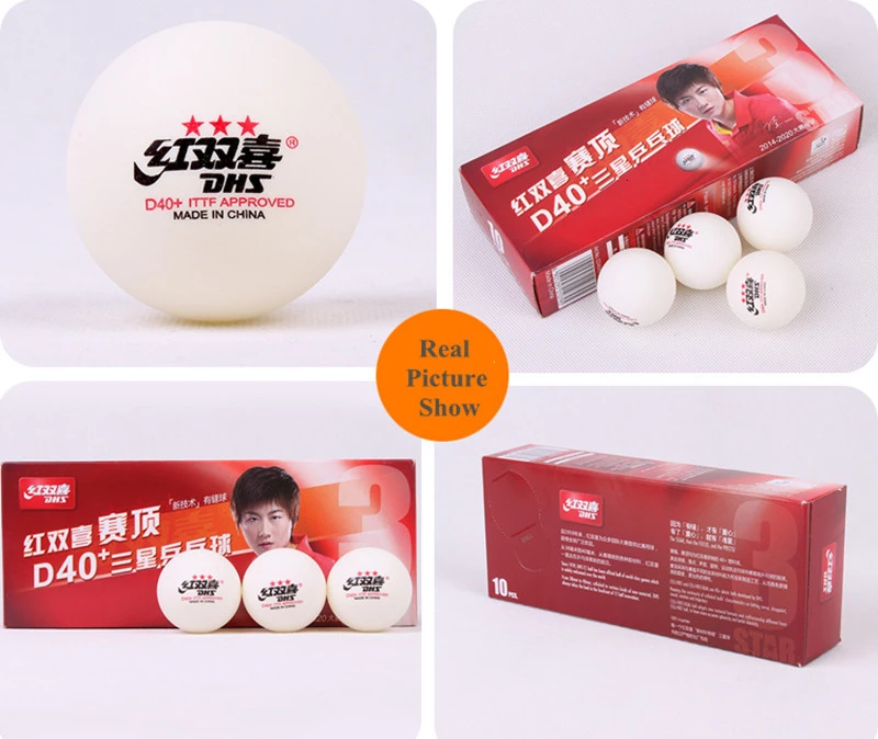 10pcs Box Top Brand New Material Table Tennis Balls 3 Star 40+MM ABS Plastic Ping Pong Balls for Table Tennis Match Competition (2)