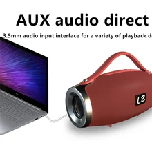 E16 Мини Портативный беспроводной bluetooth громкая связь музыкальный сабвуфер динамик, подходит для мобильных телефонов и компьютеров с TF FM