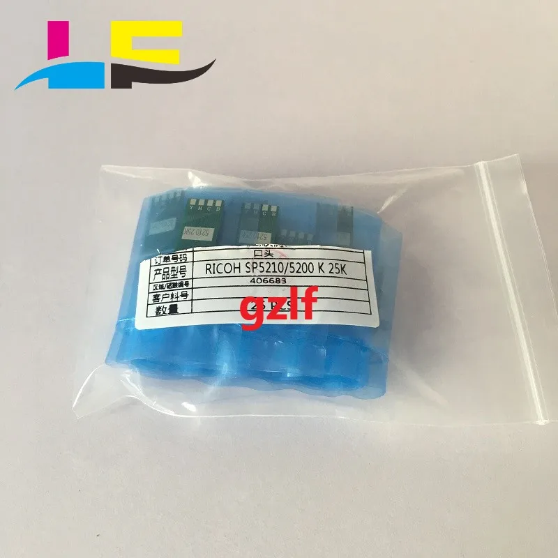10 шт* 406683 Тонер для заправки картриджей RICOH SP 5200DN 5210DN 5200 5210SF 5210SR