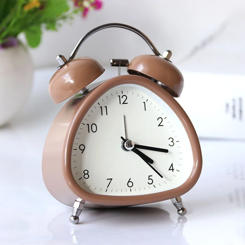 Style B Wake Up цифровой тихий будильник милый детский будильник для студентов Настольный простой механизм восхода солнца Mesa De Dulces QLA044 - Цвет: Style B