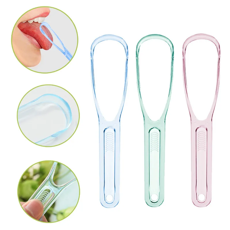 Скребок для языка взрослых 1 шт. щетка чистки гигиена полости рта зубная уход за