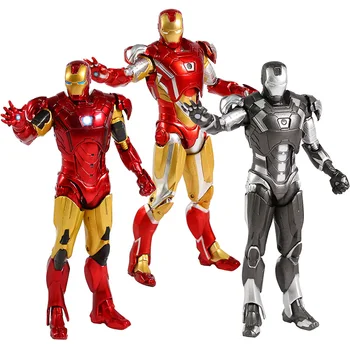 

Marvel Iron Man 3 Mark XXI MK21 Midas Armor with LED Light PVC Action Figure Collectible Model Toy