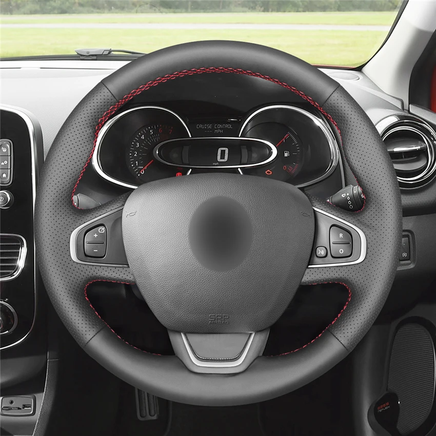 Чехол MEWANT из натуральной кожи черный цвет аксессуары для Renault Clio 4 (IV) Kaptur Captur 2016