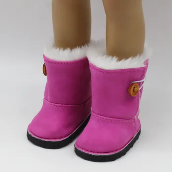 

18 inch American Girls Dolls Snow Boots shoes for doll accessory baby doll winter Chirstmas shoes 169