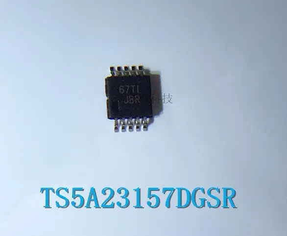 

50pcs/lot TS5A23157DGSR JBR TS5A23157 MSOP10