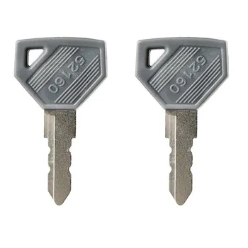 

2pc For Yanmar Yanmar Machines Excavator Grader Dozer SC2400 SC2450 EX2900 For John Deere Tractor Ignition Keys 198360-52160