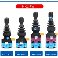 22mm Joystick Switch Momentary 4 position 4NO self Latching Spring Return Wobble Stick Monolever Rocker Cross Switch HKL-FW spring return momentary joy stick joystick switch 2 position 2no xd2pa22cr