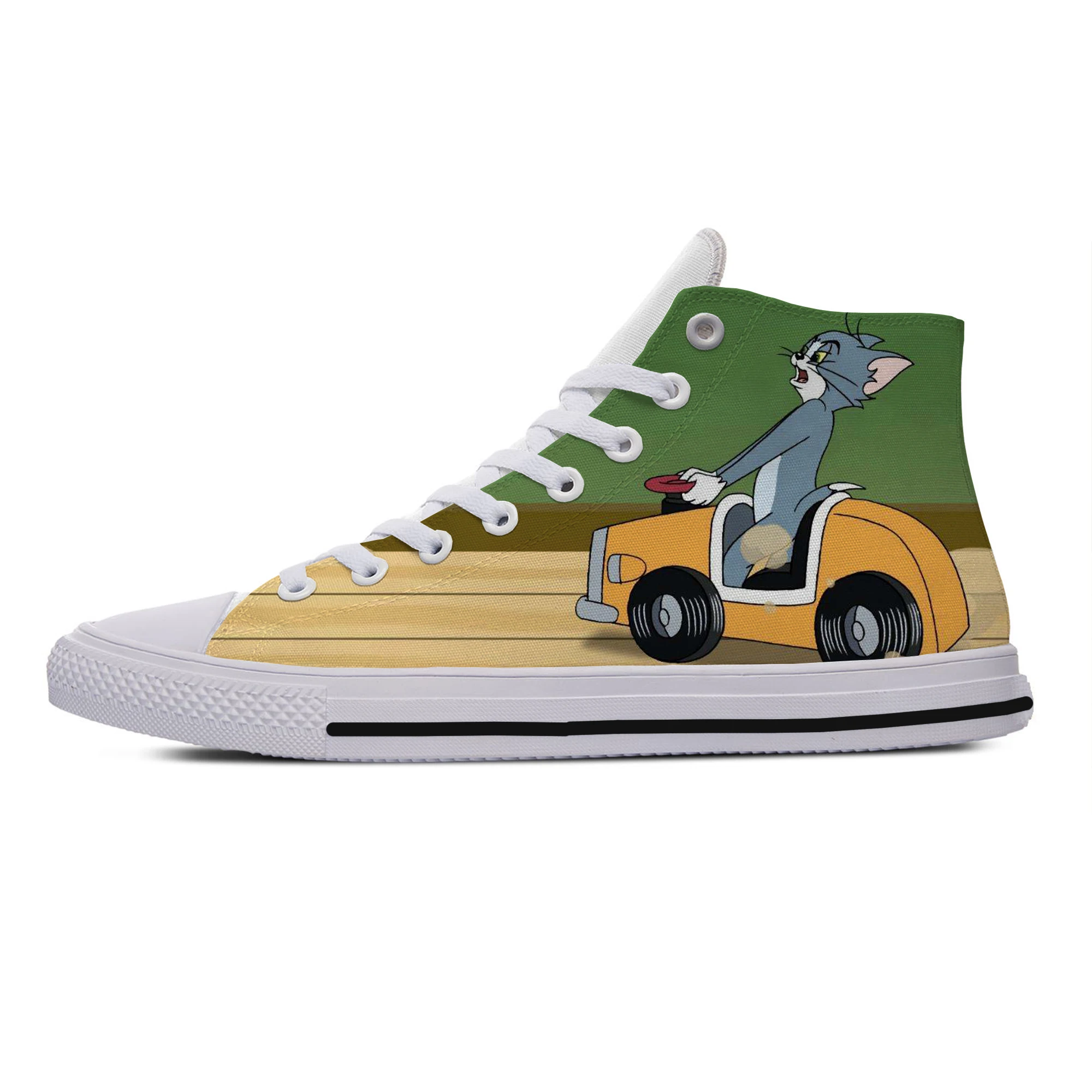 

Tom and Jerry lovely cartoon Shoes woman Popular Personality Shoes Top quality Canvas Shoes Lightweight Breathable Man Shoes