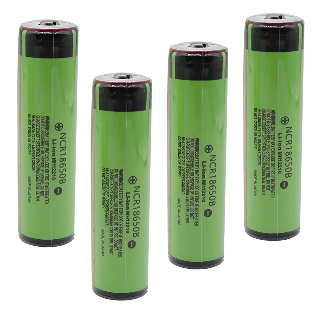Panasonic Новинка 18650 батарея 3400mAh 3,7 v литиевая батарея для NCR18650B 3400mah подходит для фонарика батареи+ PCB