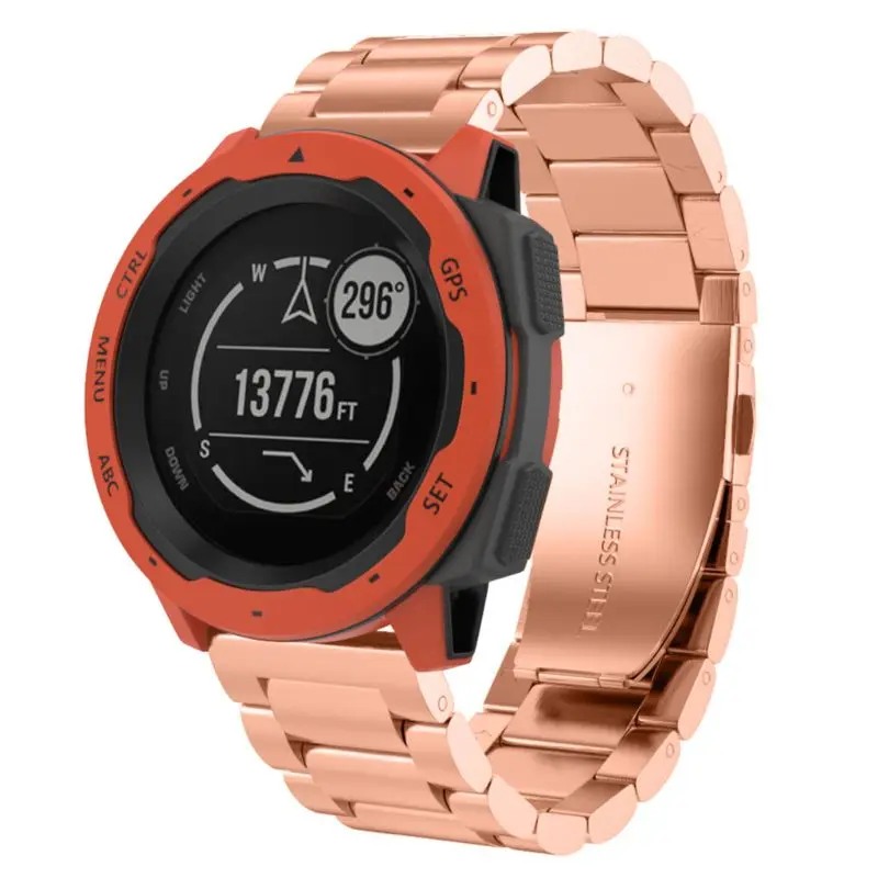 Ремешок из нержавеющей стали для часов Garmin Fenix 6/Fenix 6 Pro комплект часов